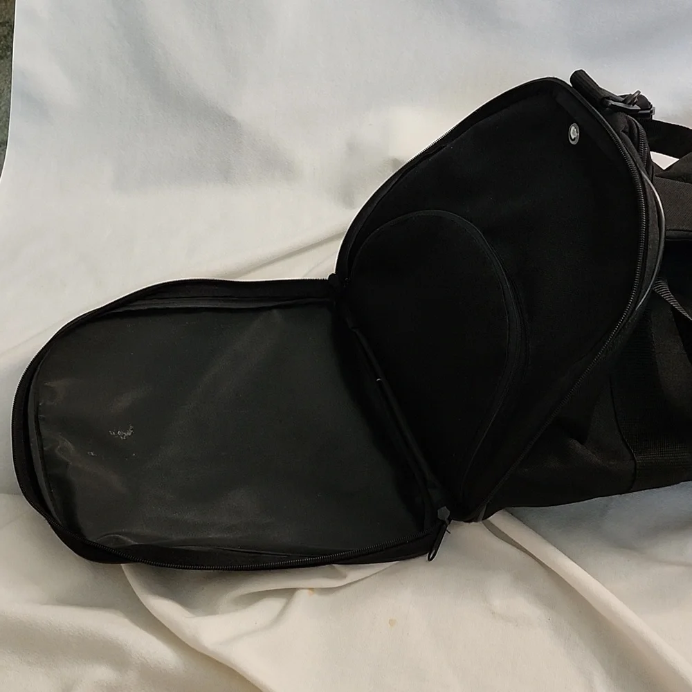 STAY ARMY Black Duffle Bag